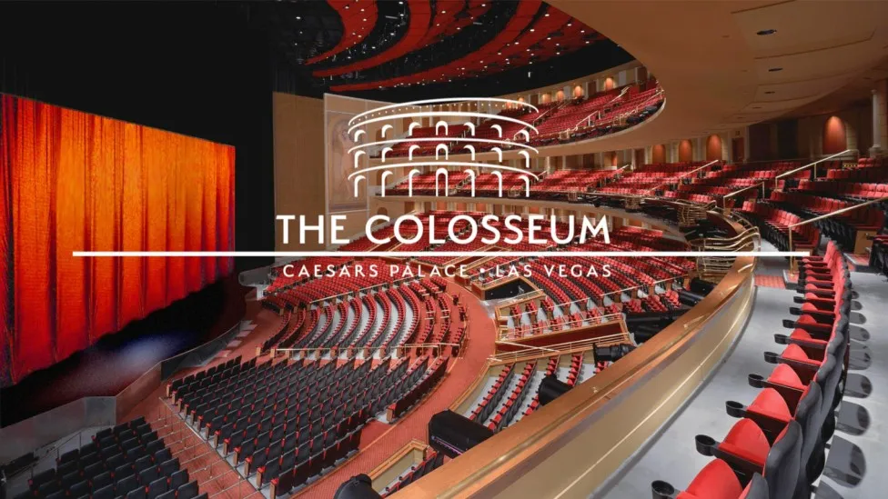 The Colosseum at Caesars Palace